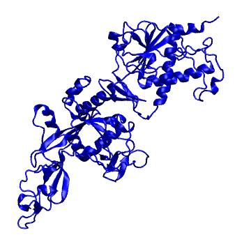 Structure preview of Folding@home simulations of nsp14