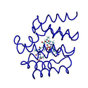Structure preview of MDBind 3d9m