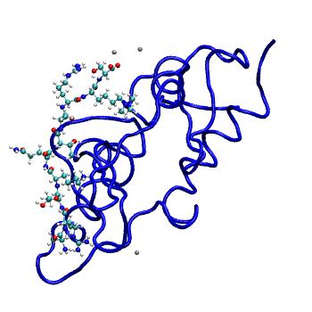 Structure preview of MDBind 3ql9