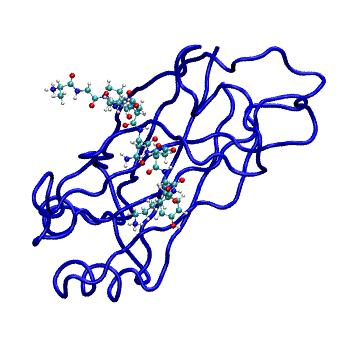 Structure preview of MDBind 4z8m 2