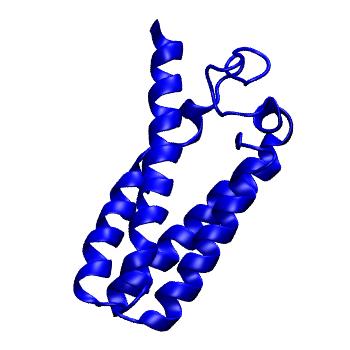 Structure preview of mdCATH 1cprA00