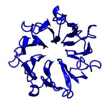 Structure preview of mdCATH 3qhyB00
