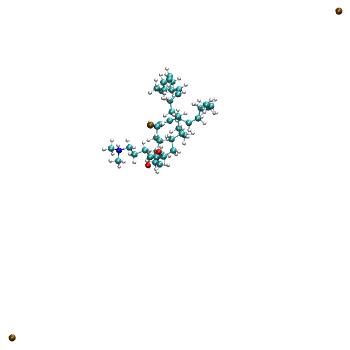 Structure preview of MC3 lipid CpHMD parametrization test (dV/dl coefficients, after Boltzmann reweighting)